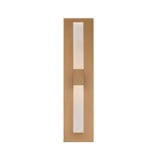 Camelot 10.16W 2 LED Wall Sconce 16 Inch Tall and 2.25 Inch Wide by dweLED - WS-61216