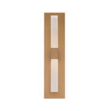 Camelot 10.16W 2 LED Wall Sconce 16 Inch Tall and 2.25 Inch Wide by dweLED - WS-61216