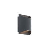 Duet 10.7W 2 LED Wall Sconce 5.5 Inch Tall and 2.5 Inch Wide by dweLED - WS-55206