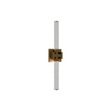 Ripple 15W 1 4CCT LED Bath Vanity 4.75 Inch Tall X 3.25 Inch Wide by dweLED - WS-85524