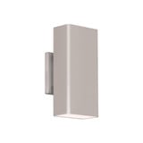 Edgey 12.5W 1 LED Outdoor Wall Mount 10 Inch and 3.88 Inch Wide by dweLED - WS-W17310