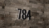 Lumanumber 3W 1 LED Address Number 7 7 Inch Tall by Modernlights - LN77