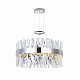 Glace LED Light Medium Chandelier by CWI - 1220P24