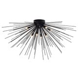 Savannah 8 Light 40 Inch Wide Flush Mount by CWI - 1034C40-8