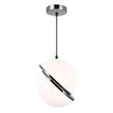 Gemini 1 Light Small Pendant by CWI - 1148P10-111010