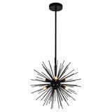Savannah 6 Light Small Chandelier by CWI - 1034P16-6