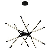 Oskil 6 LED Light Large Chandelier by CWI - 1375P31-6-101