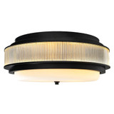 Valdivia 4 Light 18 Inch Wide Flush Mount by CWI - 1567C18-4-101