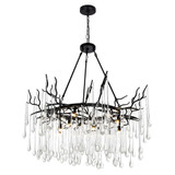 Anita 12 Light Oversized Chandelier by CWI - 1094P43-12
