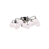 Element 9 Light 16 Inch Wide Flush Mount by CWI - 1125C24-72416