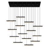 Stagger LED Light Oversized Chandelier by CWI 1588P60-14 - 1588P60-14