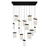 Lava LED Light Oversized Chandelier by CWI 1587P48-14 - 1587P48-14