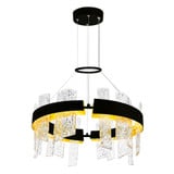 Guadiana 1 LED Light Medium Chandelier by CWI - 1246P24