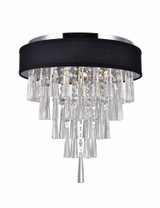 Franca 4 Light 16 Inch Wide Flush Mount by CWI - 5523C16C-171616