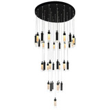 Olinda LED Light Large Chandelier by CWI - 1606P33-37-101