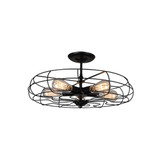Pamela 5 Light 19 Inch Wide Flush Mount by CWI - 9606C19-171919