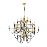 Hayden 30 Light Large Chandelier by CWI - 9959P34-283434