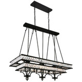 Shalia 20 Light Oversized Island Chandelier by CWI - 9972P47-20