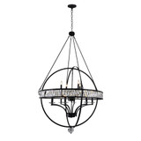 Arkansas 12 Light Oversized Chandelier by CWI - 9957P42-694242