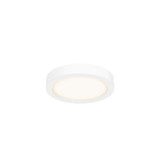 11W 1 LED 6 Inch Wide Round Flush Mount by DALS - CFLEDR06-CC