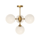 Nouveau 4 Light Medium Chandelier by Alora - CH505426