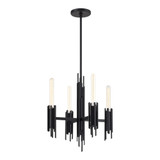Torres 4 Light Small Chandelier by Alora CH335019 - CH335019