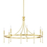 Gates 8 Light Oversized Chandelier by Hudson Valley - 4338