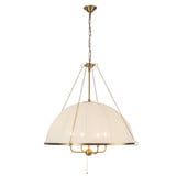 Crosby 4 Light Chandelier 32.88 Inch Tall and 33 Inch Wide by Alora - CH661433