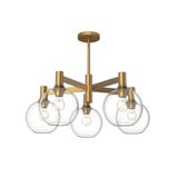 Castilla 5 Light Large Chandelier by Alora - CH506129
