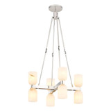 Lucian 8 Light Medium Chandelier by Alora - CH338822