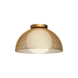 Haven 1 Light 12.63 Inch Wide Flush Mount by Alora - FM402513