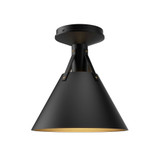 Archer 1 Light 10 Inch Length Flush Mount by Alora - FM584811