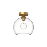 Castilla 1 Light 9.88 Inch Wide Flush Mount by Alora - FM506210