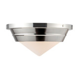 Willard 1 Light 10.13 Inch Wide Flush Mount by Alora - FM348010