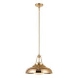 Palmetto 1 Light Medium Pendant by Alora - PD344014