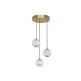 Marni 16W 3 LED Medium Pendant by Alora - MP321203