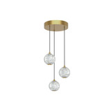 Marni 16W 3 LED Medium Pendant by Alora - MP321203