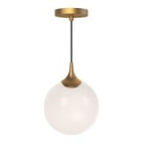 Nouveau 1 Light Small Pendant by Alora - PD505108