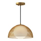 Haven 1 Light Medium Pendant by Alora - PD402513