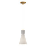 Betty 1 Light Small Pendant 12 Inch Tall by Alora - PD473706