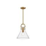 Emerson 1 Light Small Pendant 12.75 Inch Tall by Alora - PD412511