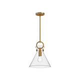 Emerson 1 Light Small Pendant 12.75 Inch Tall by Alora - PD412511