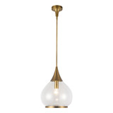 Hazel 1 Light Medium Pendant by Alora - PD524214