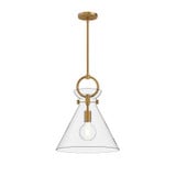 Emerson 1 Light Medium Pendant 17 Inch Tall by Alora - PD412514