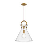 Emerson 1 Light Medium Pendant 17 Inch Tall by Alora - PD412514