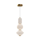 Bijou 20W LED Pendant 19.38 Inch Tall and 7.88 Inch Wide by Alora - PD530341-UNV