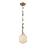 Cherise 1 Light Pendant 8.88 Inch Tall and 6.75 Inch Wide by Alora - PD579107