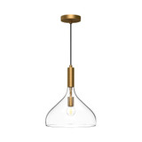 Belleview 1 Light Pendant 14.25 Inch Tall and 11.88 Inch Wide by Alora - PD532312