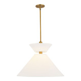 Chapelle 1 Light Large Pendant by Alora - PD543022