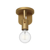 Claire 1 Light 4.25 Inch Wide Semi Flush Mount by Alora - SF607001